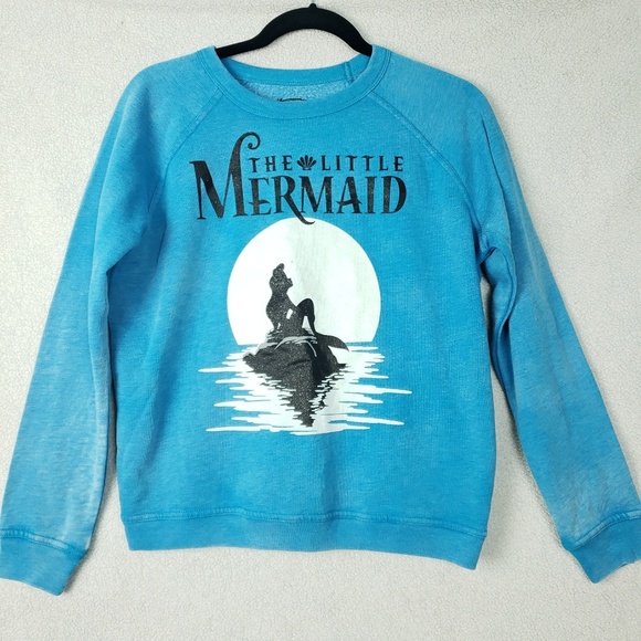 Disney Other - 3/$20 Disney Little Mermaid Crewneck Sweatshirt M